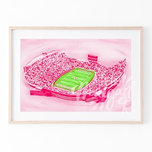 Dorm Decor Wall Art - University of Georgia Sanford Stadium - Digital Download