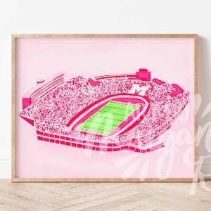 Dorm Decor Wall Art - University of Missouri Mizzou Stadium - Digital Download