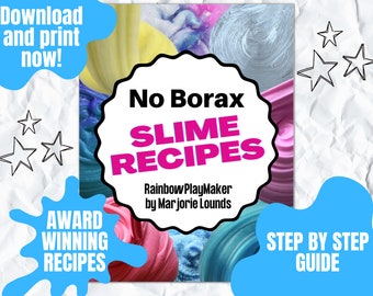 GEEN BORAX SLIME Recepten! Leer slijm maken als een professional!