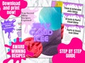 TOP SECRET SLIME Recipes- Ebook by RainbowPlayMaker - Jelly Slime - Cloud Slime - Icee Slime
