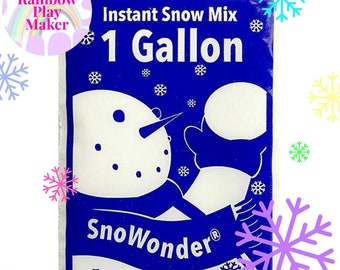 SNOWONDER Fake Snow! Perfect for Cloud Slime, Jelly Slime & Cloud Creme Slime!