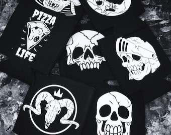 Can Cosies/ Beer Koozie/ Can Cooler - Spooky/ Horror