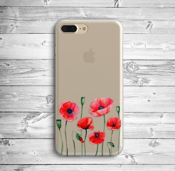 coque coquelicot iphone 7