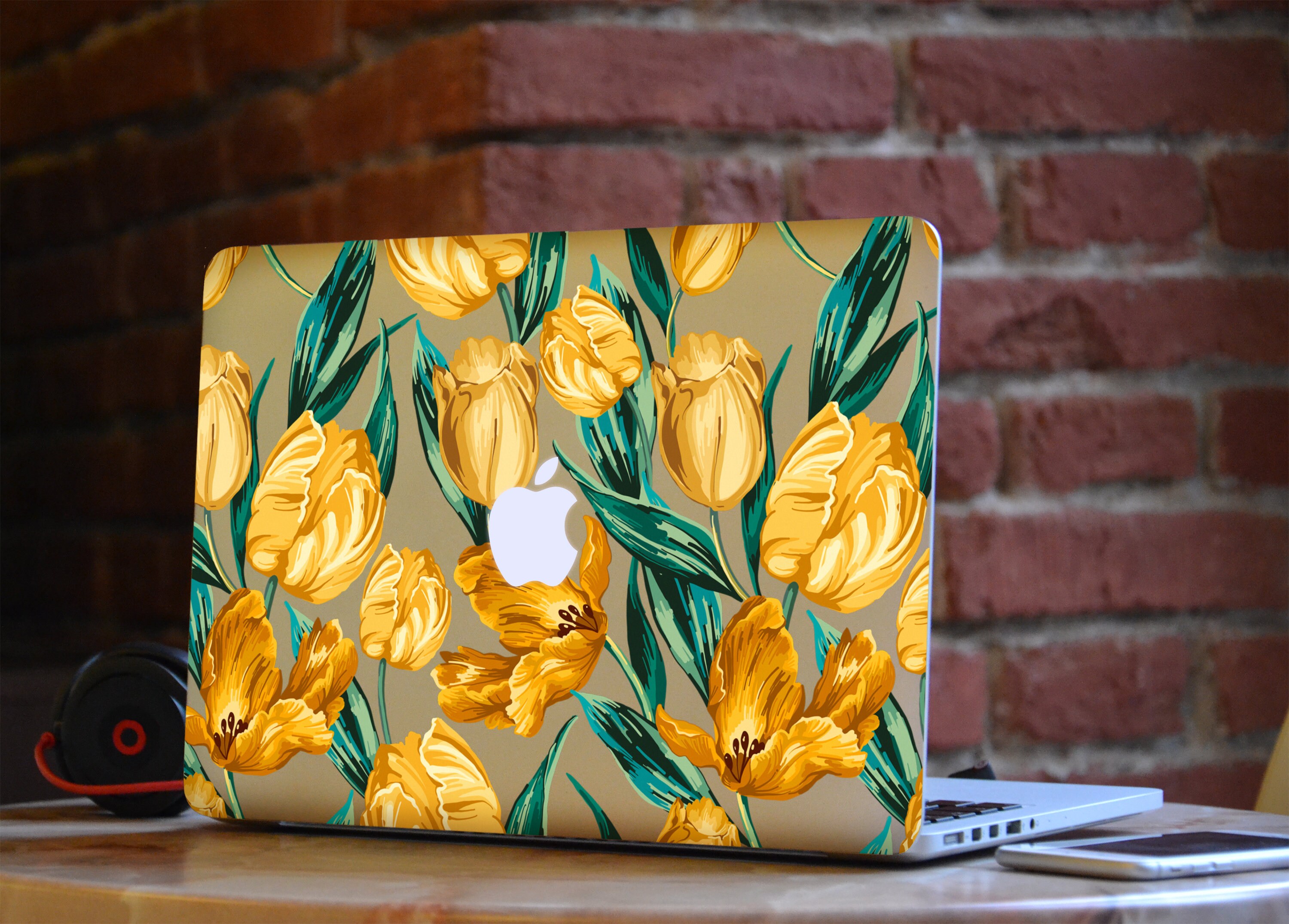 Floral MacBook Air 11 Air 13 Case Macbook 13 Pro Retina Yellow Etsy