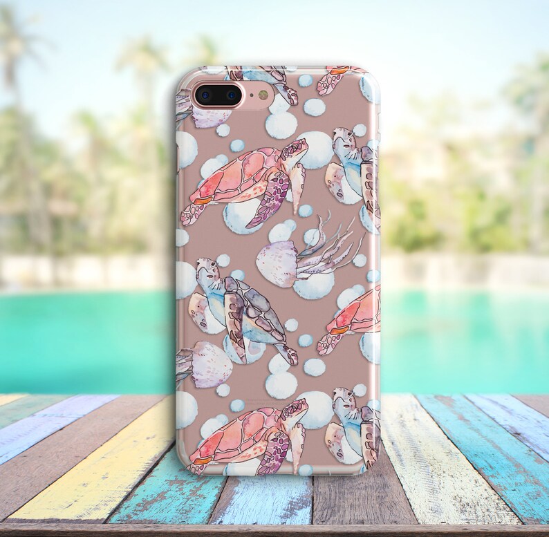 Turtles iPhone 7 Plus Case iPhone Xs Max 8 Plus Xr 11 Sea Etsy