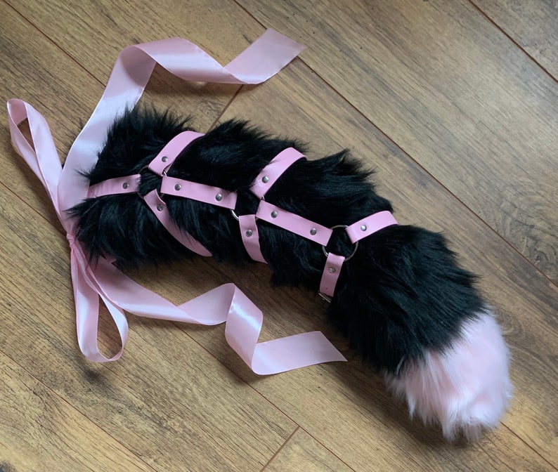 Bondage Kitten Tail BDSM Petplay - Etsy