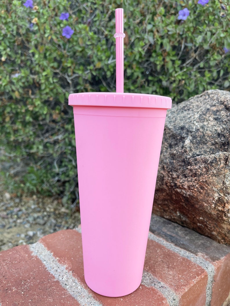 DIY Vinyl Compatible Pastel Cup Blank Cups Tumblers 24 Oz Etsy