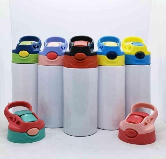 12 oz Sippy flip lid Sublimation Water Bottle – Midwest Tumblers