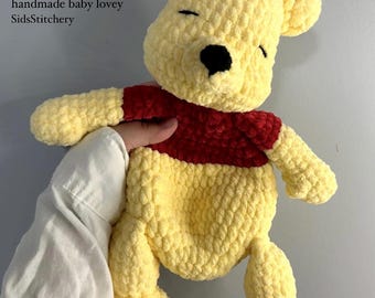 Pooh Bear handmade baby snuggler