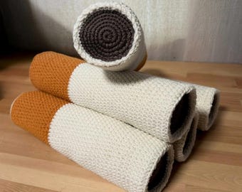 GIANT Crochet Cigarette - Handmade