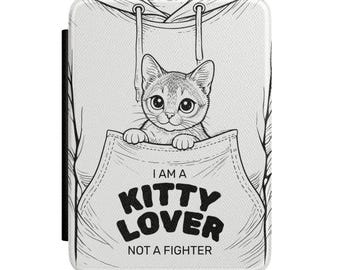 Capa para Kindle Paperwhite 7 com estampa de gatinhos