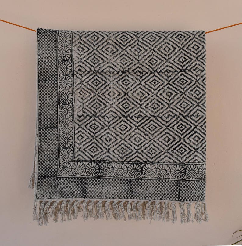 Large 8x10 ft Indian rugs cotton rug woven rug area rugs Etsy