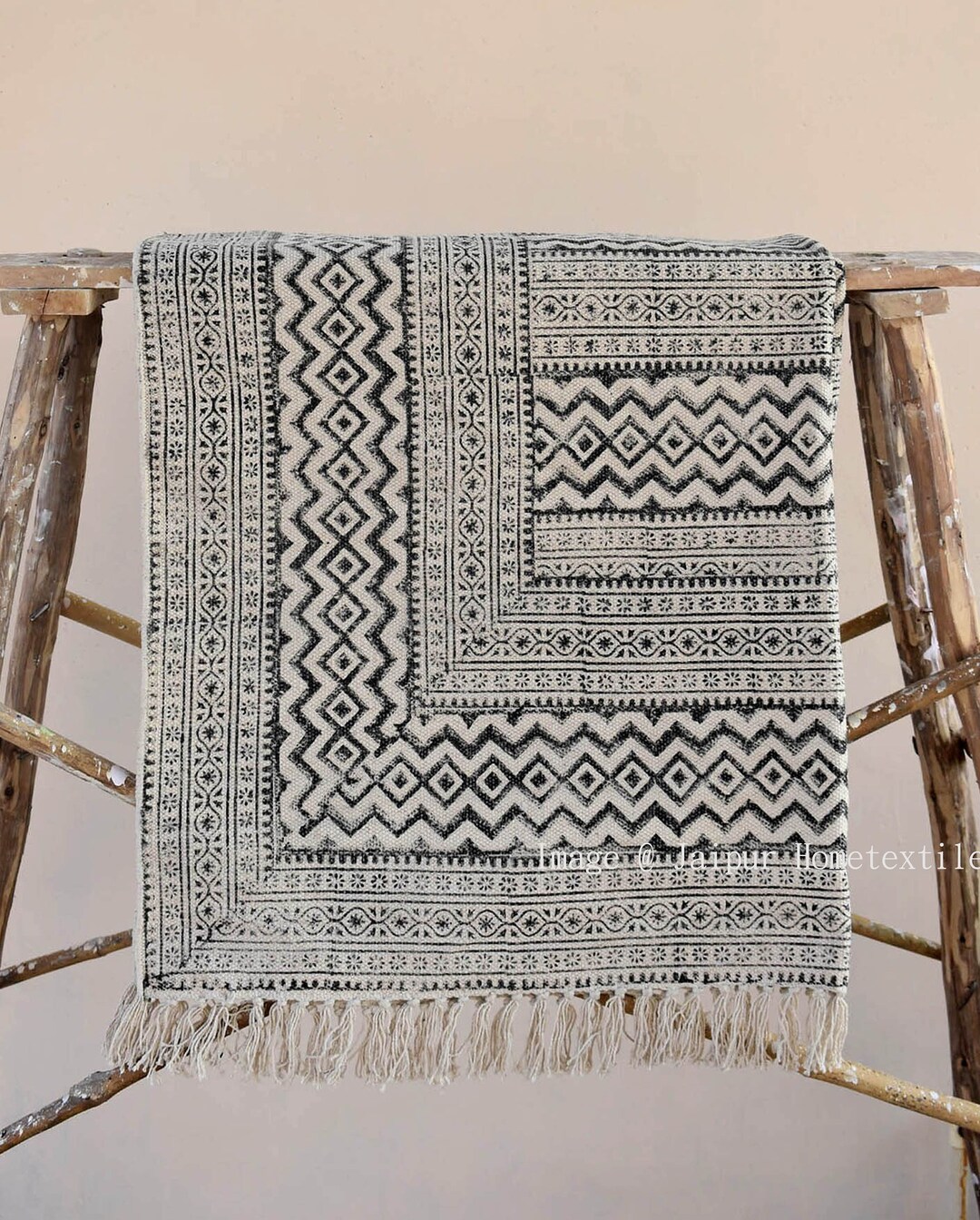 3x5ft Cotton Rug, Woven Rug, Area Rug, Rustic Rugs, Decorative Rug ...