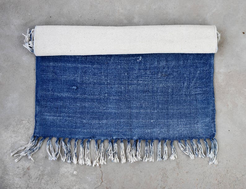 Large 9x12 Ft Indian Rugs Cotton Rug Woven Rug Area Rugs Etsy