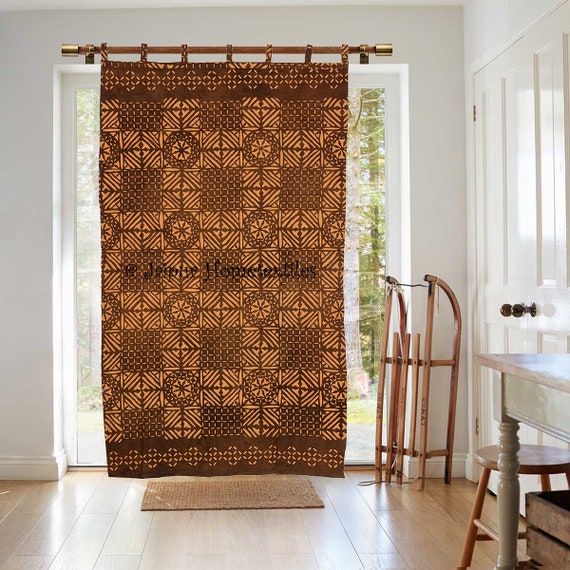 Vintage Kantha Handmade Door Curtains French Door Curtains Etsy