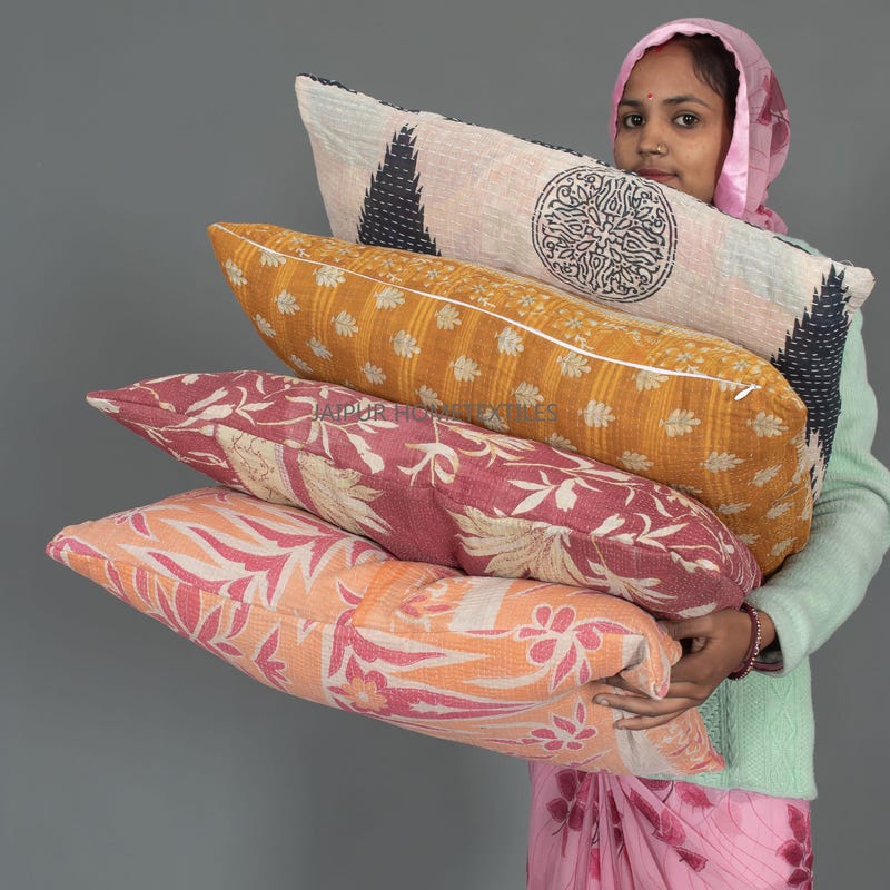 Kantha Pillows 40x60cm 6