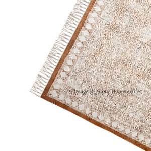 3x5ft Indian rugs cotton rug, woven rug, area rugs for sale, decor rug, rustic rugs, decorative rug, rugs, Bohemian rugs, indian rugs, image 3
