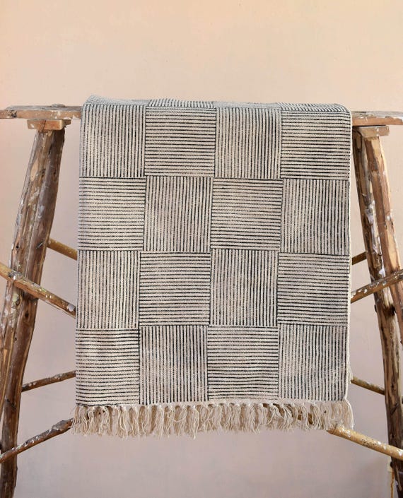 Large Indian Rugs Cotton Rug Woven Rug Area Rugs For Sale Etsy