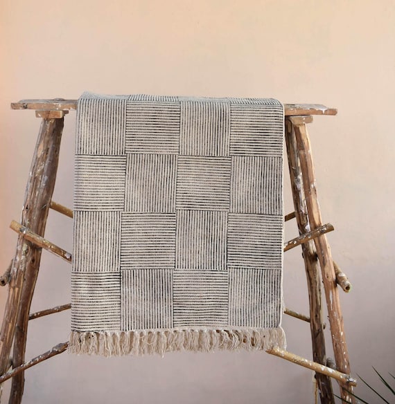 Large Indian Rugs Cotton Rug Woven Rug Area Rugs For Sale Etsy