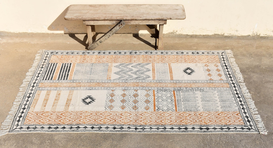 12x16 Feet Indian Rugs Cotton Rug, Woven Rug, Area Rugs for Sale, Decor ...