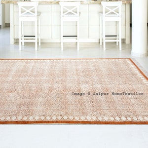 3x5ft Indian rugs cotton rug, woven rug, area rugs for sale, decor rug, rustic rugs, decorative rug, rugs, Bohemian rugs, indian rugs, image 2