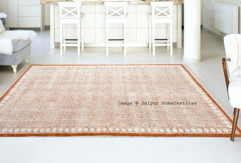 3x5ft Indian rugs cotton rug, woven rug, area rugs for sale, decor rug, rustic rugs, decorative rug, rugs, Bohemian rugs, indian rugs, image 2