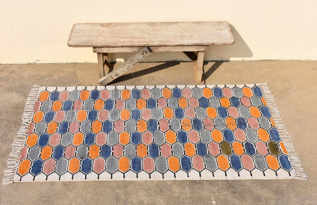 12x16 Feet Indian Rugs Cotton Rug, Woven Rug, Area Rugs for Sale, Decor ...