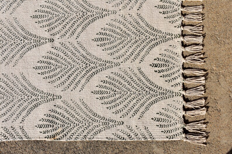 12x16 Feet Indian Rugs Cotton Rug Woven Rug Area Rugs for - Etsy