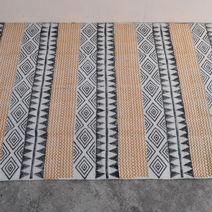 3x5ft Indian rugs cotton rug, woven rug, area rugs for sale, decor rug, rustic rugs, decorative rug, rugs, Bohemian rugs, indian rugs, image 2