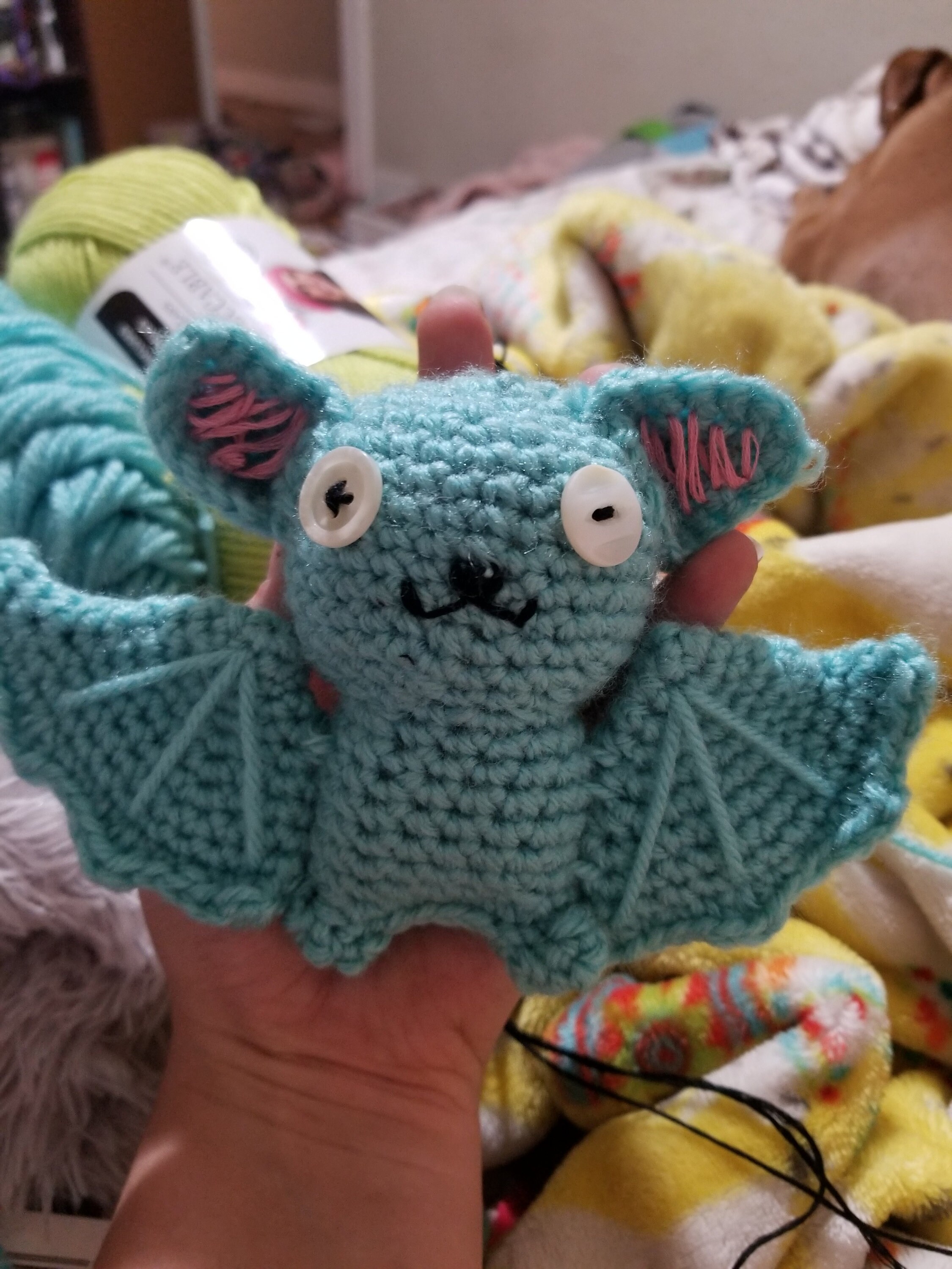 Adorable Amigurumi Bats MADE TO ORDER | Etsy