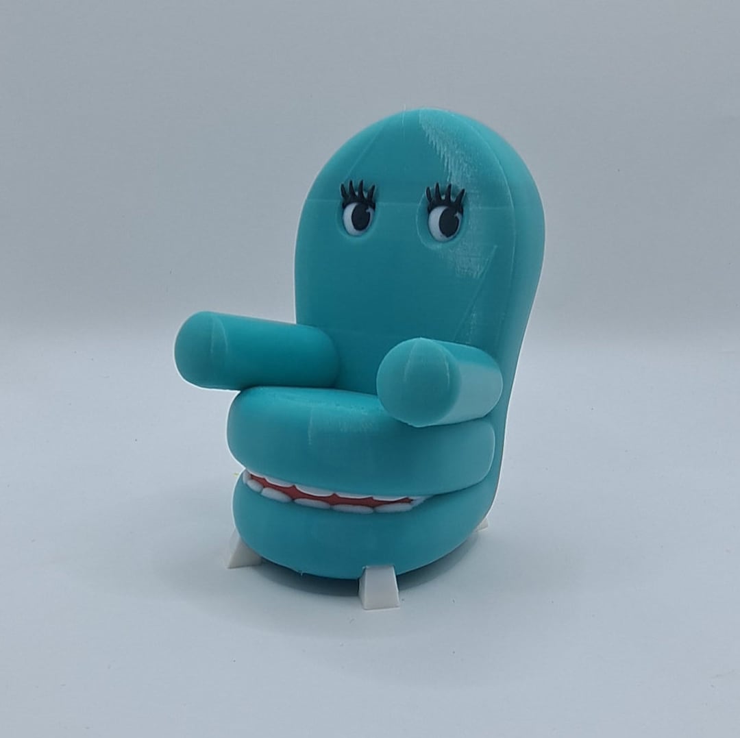 Peewees Playhouse Style Character Chairry the Talking Armchair 1980's