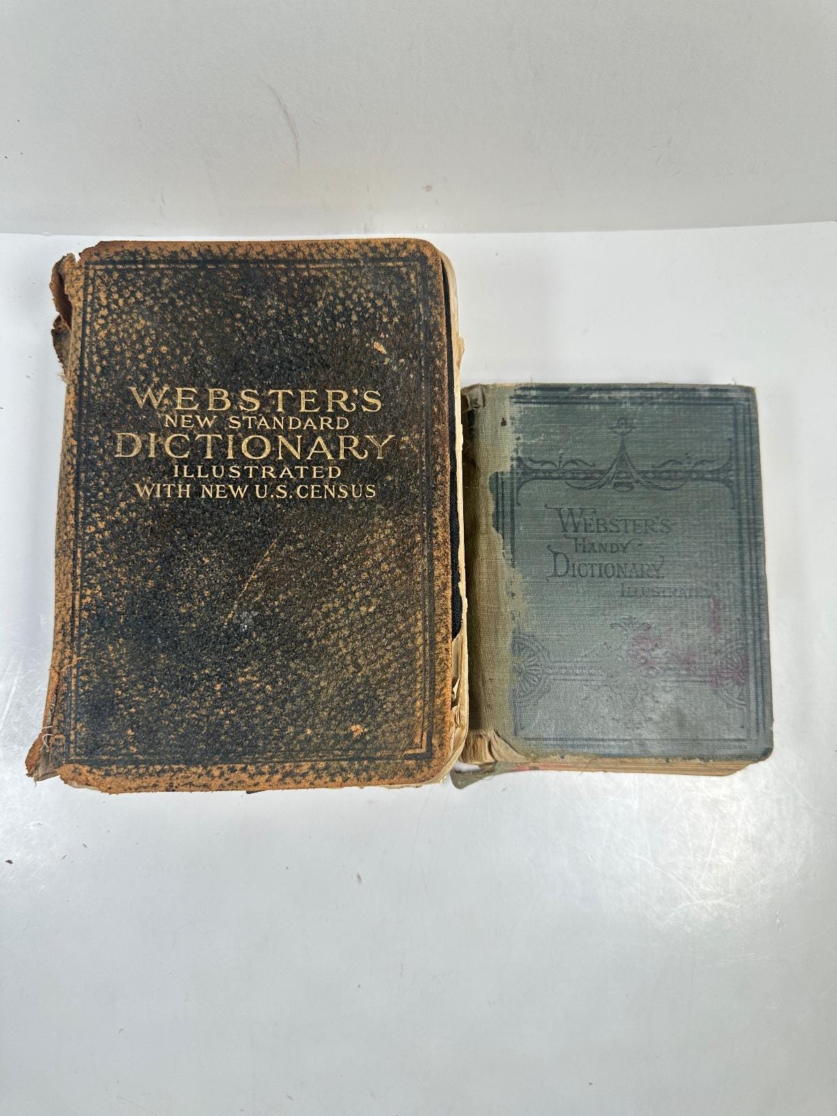 Vintage Webster Dictionary - Etsy