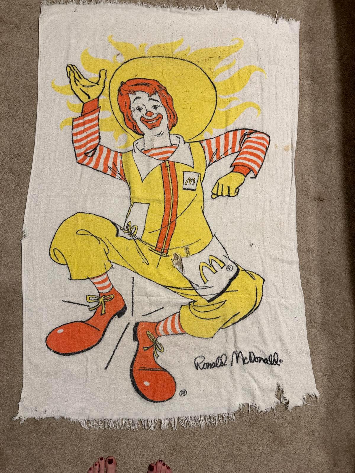 Ronald Mcdonald Blanket - Etsy