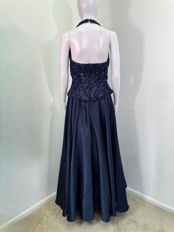 cache blue sequin dress Cache | Dresses | Cache One Shoulder Navy Sequin Gown Size 4 Formal Prom Evening Dress Party Gala