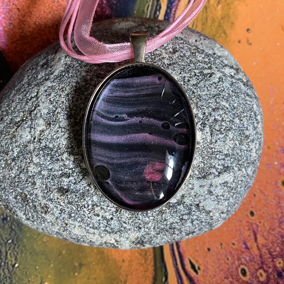 273 Cabachon Necklace, Handmade Necklace, Abstract, Artistic 273 Cabachon Necklace, Handmade Necklace, Abstract, Artistic