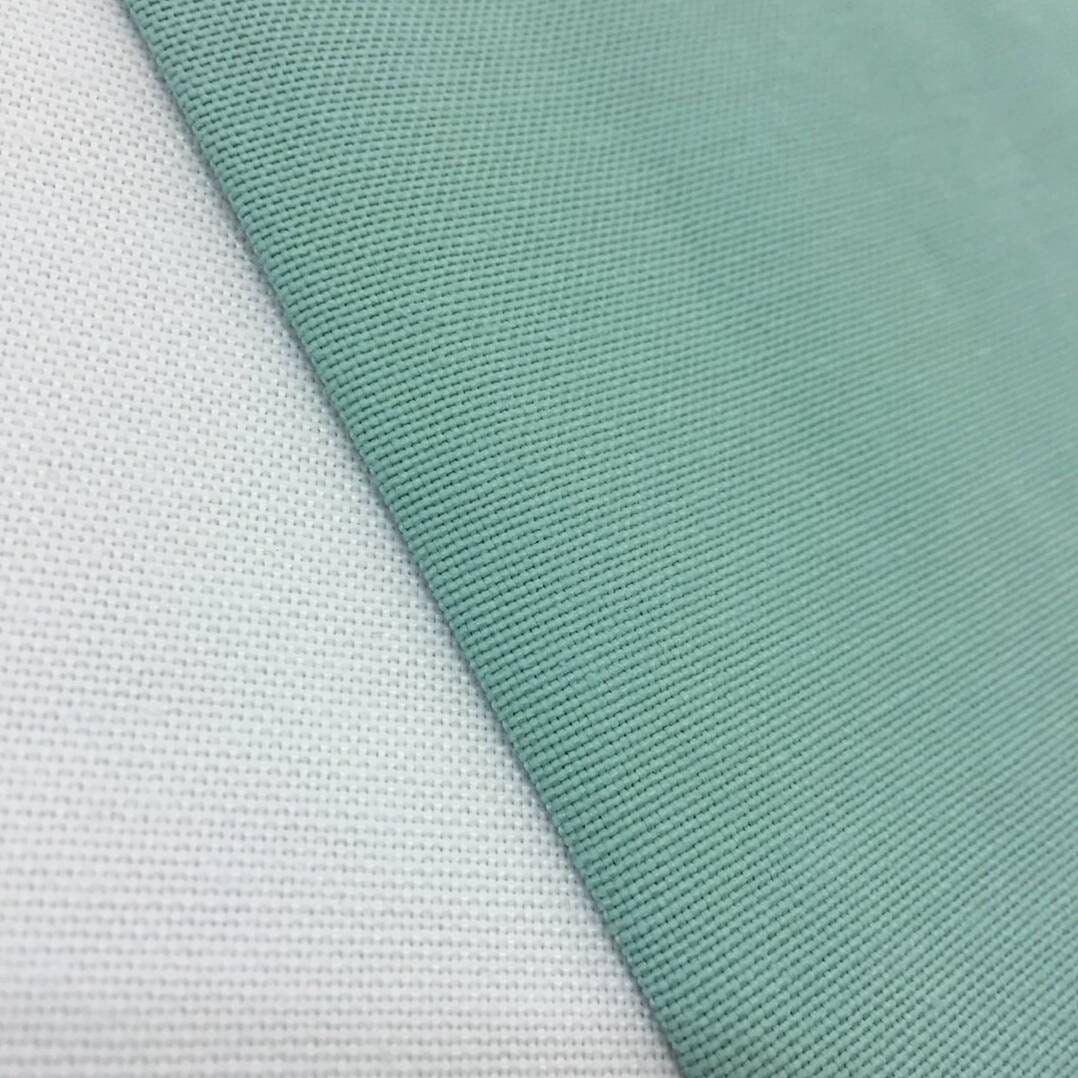 Mint Green Solid Upholstery Fabric Cotton Canvas Fabric By Etsy