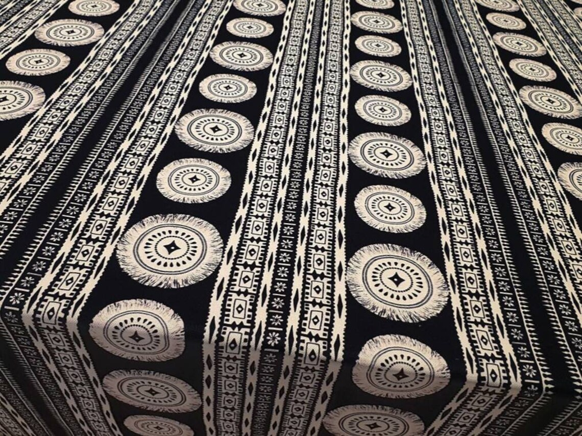 Tribal Boho Upholstery Fabric by the Yard Nomadic Aztec Etsy