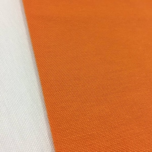 Orange Cotton Canvas Solid Upholstery Fabric By Yard, Fabric for Outdoors Furniture Curtain Tablecloth, Water Repellent Home Textile