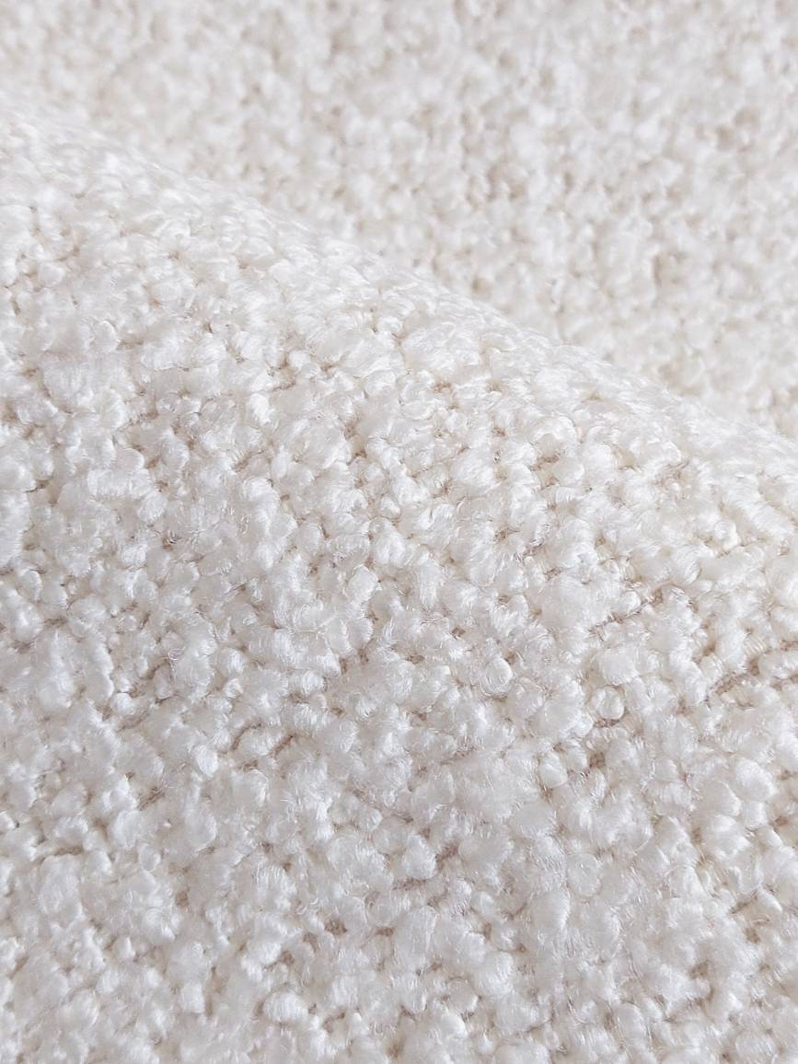 Cream Boucle Fabric by the Yard Heavy Upholstery Fabric Etsy