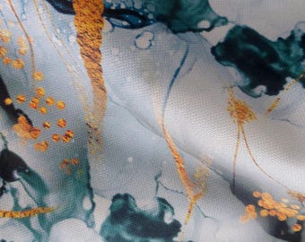 Abstract Upholstery Fabric by Yard, Modern Printed Material for Chair Curtain Pillow