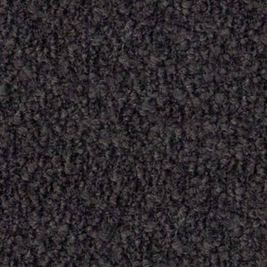 Op de afbeelding: Close-up van een donkergrijze, textuurrijke stof met een pluche, zachte uitstraling.