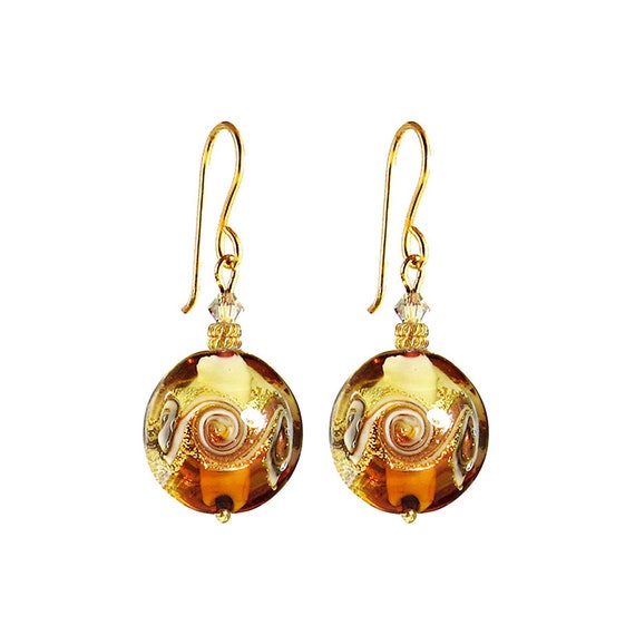 Murano Glass Earrings by I Love Murano ’Venetian Wave', Murano Glass Earrings, Murano Earrings, Venetian Earrings
