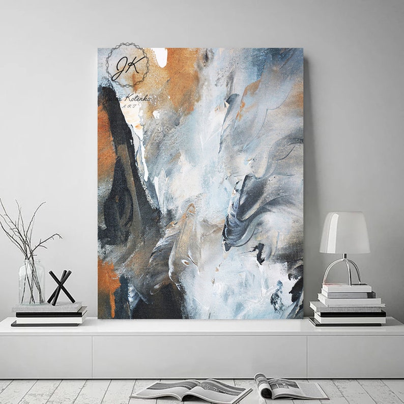 Arte Digital Descargar Abstracto Arte De Pared Imprimible Etsy