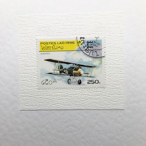 Diverses cartes de timbres-poste d’avion, faites à la main, * Affranchissement GRATUIT sur 3 cartes ou plus! ** Royaume-Uni uniquement