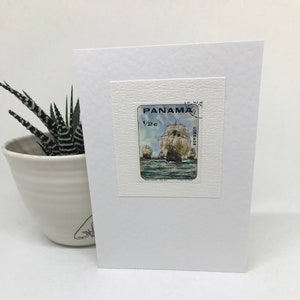 Varie navi Carte postali, fatte a mano, * Spedizione GRATUITA su qualsiasi 3 o più carte! **
