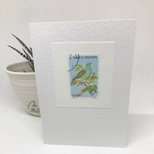 Lindo pássaro (2) Cartões de felicitações, feitos à mão, * Postagem GRATUITA em 3 ou mais cartões! ** Oferta apenas no Reino Unido
