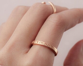 lat long jewelry