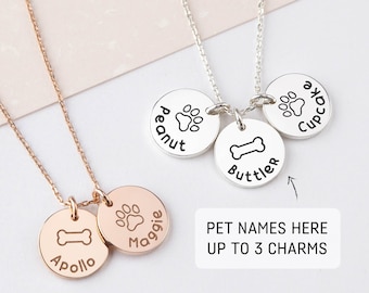 Katze Hund Mama Geschenk, Pfotenabdruck Halskette, personalisierte Pfotenabdruck Halskette, tatsächliche Pfotenabdruck Halskette, Haustier Verlust Geschenke, Haustier Liebhaber Geschenk