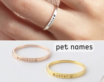 cat memorial ring