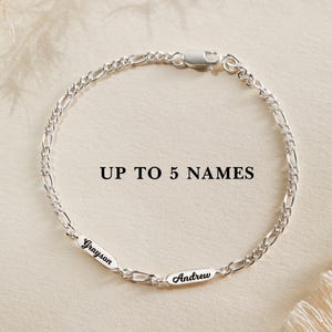 Mom Bracelet With Kids Names, Toddler Name Bracelet, Custom Gifts For Mom, Family Bracelet, Personalized Mom Jewelry, Mum Bracelet